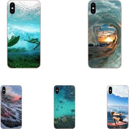 Style Design Cell Phone Case Surfing In Hawaii Ocean For Xiaomi Mi note 9 10 mi10 mi9 mi8 pro lite SE Mi A1 A2 A3 CC9 CC9E 9T