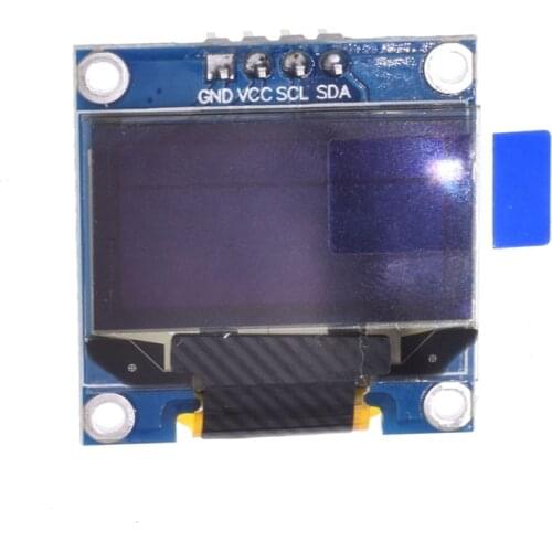 White 0.96" IIC I2C 128X64 OLED Display Module M32/AVR/51 diy electronics