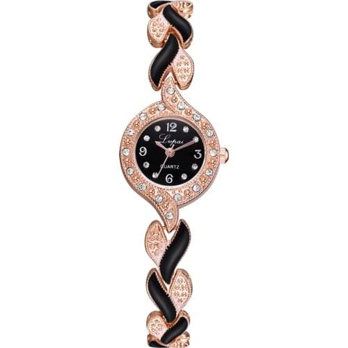 2021 New Women Watches Gold Luxury Brand Diamond Quartz Ladies Wrist Watches Stainless Steel Clock Female Watch Relogio Feminino