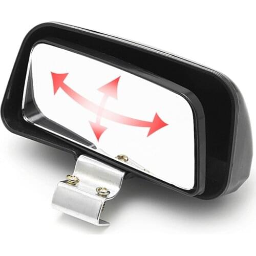 1 Pc Car Truck Unversal Adjustable Wide Angle Mirror Rear View Blind Spot 11x7cm