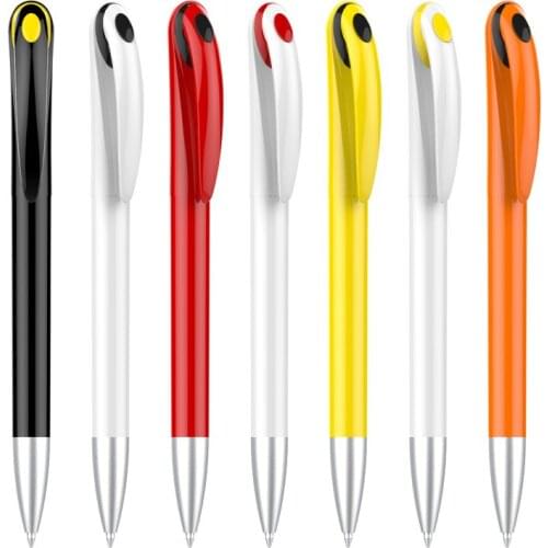 1PCS Plastic ball pen wholesale custom halo real estate promotional advertising pen pen set logo