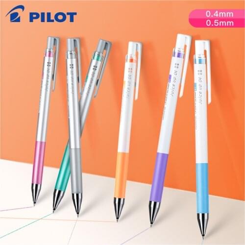 12pcs PILOT New Juice Up Gel Pen LJP-20S4 Student Diy Black Cardboard Hand Account Dedicated Color Gel Pen Refill LP3RF-12S4 0.4