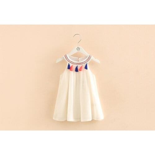 2021 Summer Girls Dresses Children Clothes Baby Girls Vest Dress Kids National Dress Baby Girls Dress Girls Outwear M12