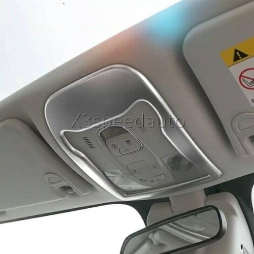 For Jeep Renegade 2015-2018 Front Reading Light Roof Dome Cover Trim 1pcs Matt Car-styling Free Shipping