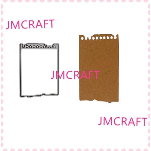 JMCRAFT Notebook Border Background Metal Cutting Dies DIY Scrapbook Handmade Paper Craft Metal Steel Template Dies