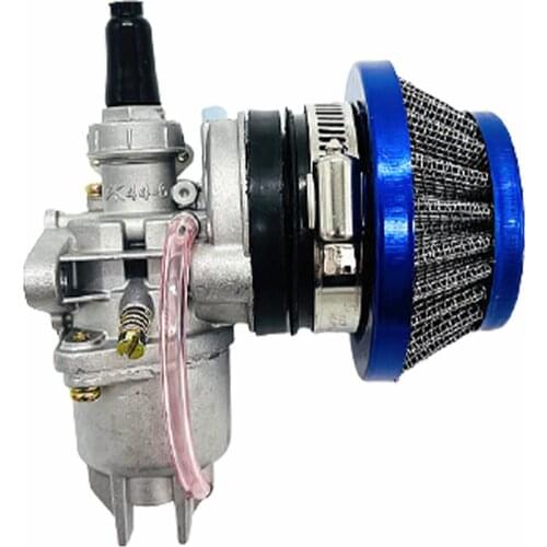 Pocket Bike Durable 2 Stroke 49cc Blue Kart Buggy Air Filter Motorcycle Accessories Anti Rust Replacement Parts Carb Carburetor