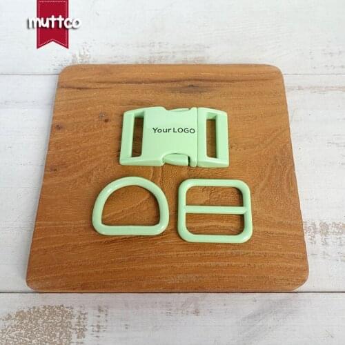 Metal buckle+adjust buckle+D ring/set) Metal buckles for 25mm DIY sewing accessory buckle,We provide laser engraving service