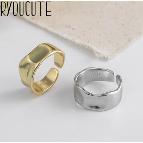 New Charming Smooth Chains Finger Ring for Women Vintage Boho Knuckle Party Rings Gothic Punk Jewelry Gifts for Girls