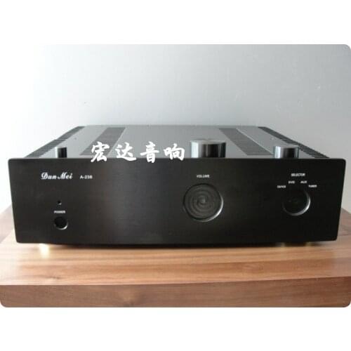 A238 transistor amplifier chassis Full aluminum Power amplifier chassis / AMP case Enclosure / DIY chassis (435*380 *115mm)