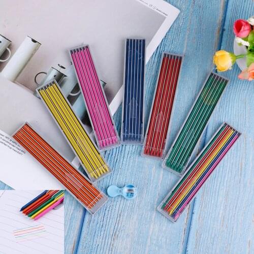 Thick Pencil Core Colored Automatic Drawing 2mm Core Cute Mechanical Automatic Pencil Lead