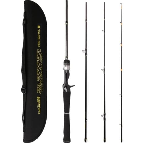 TSURINOYA PARTNER 4Sec 1.98m/ML/4-16g 2.13m/M/5-21g Fast Spinning Rod Casting Rod Baitcasting Fishing Rod Pesca Olta Cana Peche