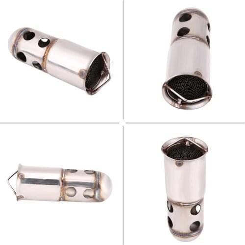 51mm Universal Motorcycle Exhaust Pipe Muffler Silencer Insert Noise Silencer