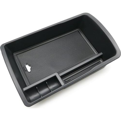 1 Pcs Storage Box Storage Organizer Black Car Console Easy To Clean For 2021 Genesis GV80