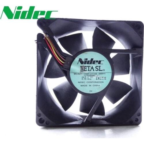 1pcs 8025 DC 24.5V 0.16A D08T-24TS9 08BH1 127K29342 80mm 8cm cooling fan