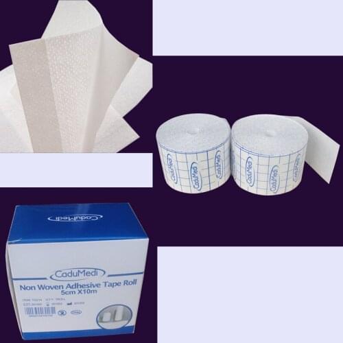 2pcs Medical water non-woven tape ointmentonit tape reticularis ointmentonit breathable applique 5cm 10m surgical dressing