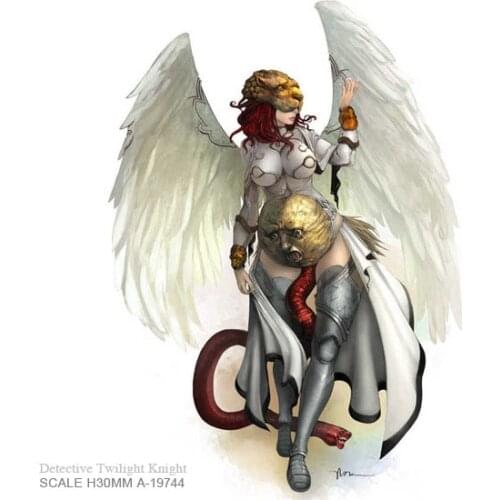 30mm Resin model kits figure beauty colorless and self-assembled A-19744