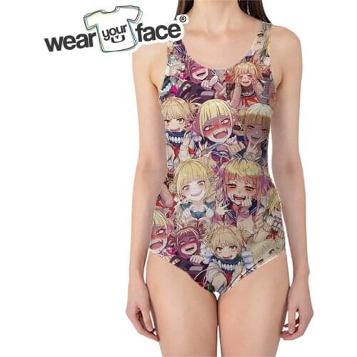 Anime My Hero Boku One-Piece Suits 3D All Over Print One Piece Hip Hop Sportswear Sex Hipster Fashion Cool Women Customize