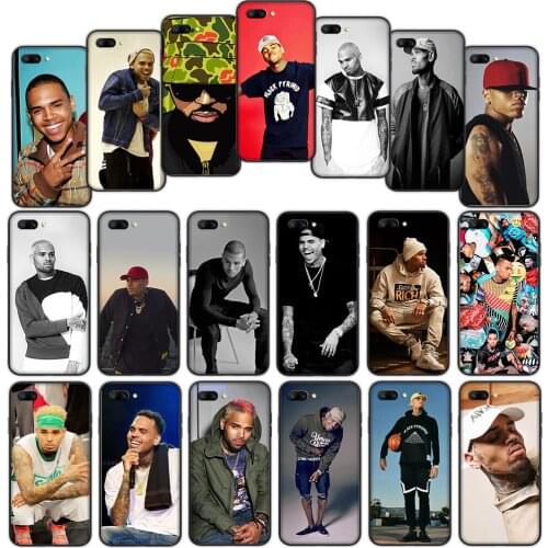 Chris Brown Breezy Soft Cover Case for Moto G9 Power E7 Play G 5G Plus