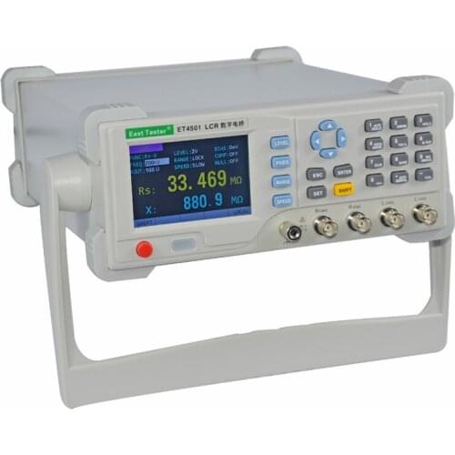 ET4501/ET4502/ET4510 Electric Bridge Resistance Impedance Capacitance Inductance Measure Instrument Desktop Digital LCR Meter