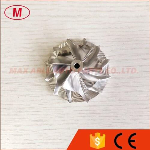 K04 forward 6+6 blades 43.30/61.98mm high performance turbocharger milling/aluminum 2618/billet compressor wheel