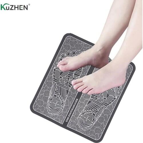 Electric EMS Foot Massager Pad Feet Muscle Stimulator Foot Massage Mat Improve Blood Circulation Relieve Ache Pain Health Care