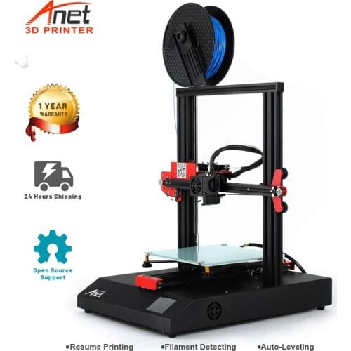 Anet ET4 Metal 3D Printer 3D Kit Auto Leveling & Loading Filament Detection Resume Printing Support Open Source Marlin