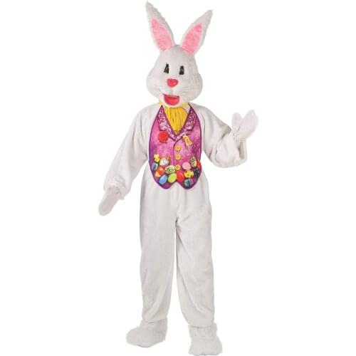 Rabbit Mascot Costume Cosplay Furry Suits Party Game Fursuit Cartoon Dress Outfits Carnival Halloween Xmas Easter Ad Apparel