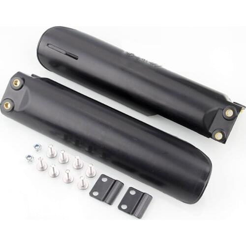 Front Mud Fender Motorcycle Protect Front Fork Absorber Guard Cover For Honda KLX BBR TTR CRF CR 125-250cc Dirt Bike Scooter ATV