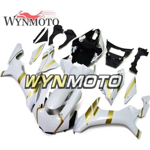 Complete Fairings For Yamaha YZF1000 2015-2016 R1 Year 15 16 Injection ABS Plastics Bodywork Gold White Cowlings Cover
