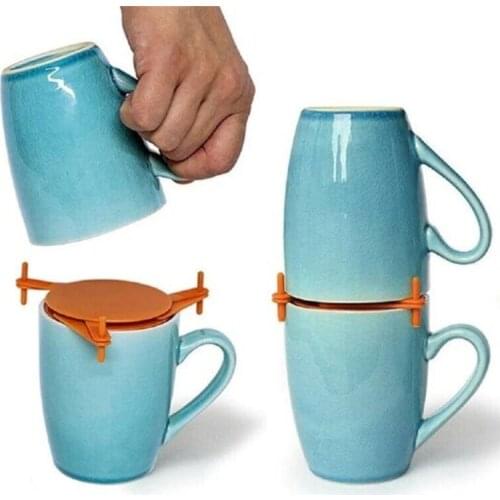 Expandable Stackable Cup Holder Coffee Mug Organizer Storage Stackers Kitchen Cabinet Tabletop Shelf For Cups Gadget Wholesale