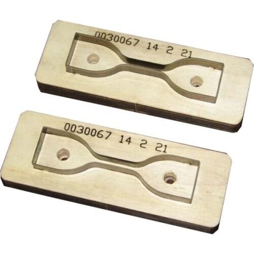 Astm standard dumbbell die specimen cutter