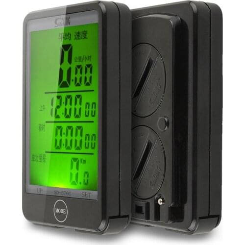 Hot Sale Waterproof Auto Bike Computer Light Mode Touch Wired Bicycle Computer Cycling Speedometer with LCD Backlight