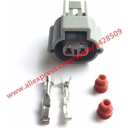 10 Sets 2 Pin Female Automotive Connector Wire Plug Socket