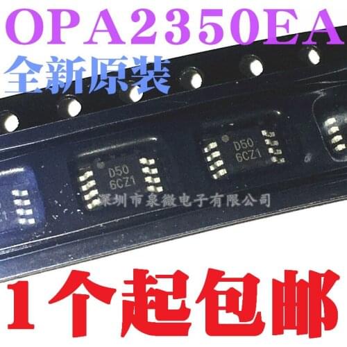 100% New&original OPA2350EA Marking D50 OPA2350 MSOP8 In Stock