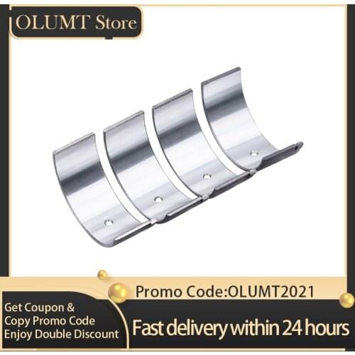 4Pcs Size 36mm~34mm Engine Parts Connecting Rod Bearing For YAMAHA YZFR1 YZF-R1 1998 1990 2000 2001 2002 2003