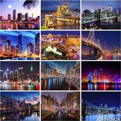 Diamond Painting Night Street 5D Diy Diamond Embroidery Full Round& Square Drill Diamond Mosaic Cross Stitch Home Decor