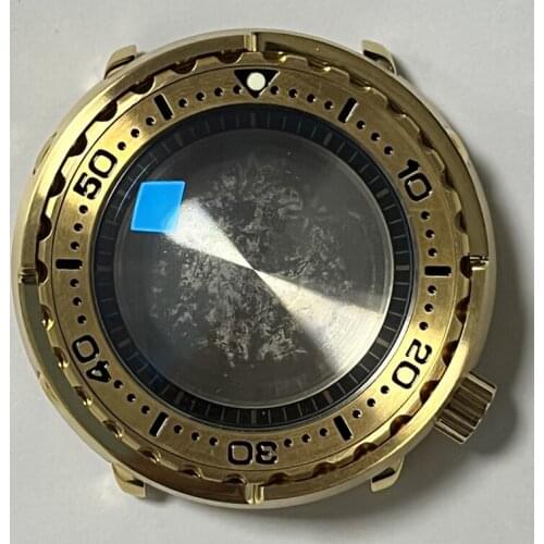 HEIMDALLR Watch Case Black Tuna Canned SBBN031 Dive Watch Modified NH35A/NH36A Water Ghost SBBN015 Fit 28.5/29mm Watch Dial