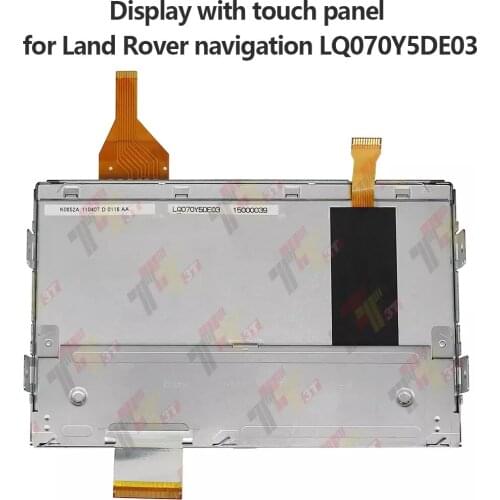 For Land Rover TFT GPS Display with touch Screen panel Digitizer LQ070Y5DE03
