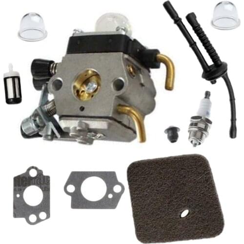 Carburetor kit For Stihl HS45 FS55 FS310 Hedge Trimmer Chainsaw Zama C1Q-S169B 4140 120 0619 Garden Tool Replacement Fuel Filter