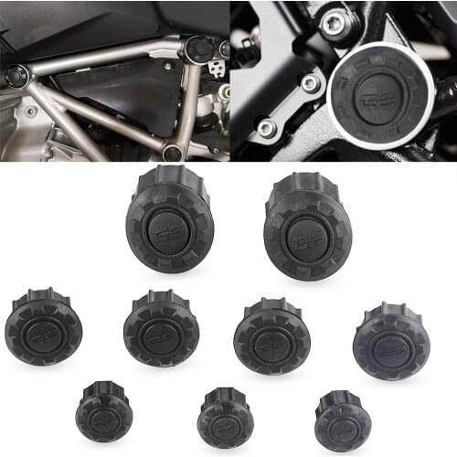 Motorcycle Frame Hole Cover Caps Plug Decoration Frame Cap Set For BMW R1250GS R1200GS R 1200 GS R 1250 GS LC Adventure ADV