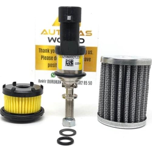 LPG BRC Injektor CNG GPL IN03 BRC Yellow Fast Nut Albian Injector MY07-MY09 Fast