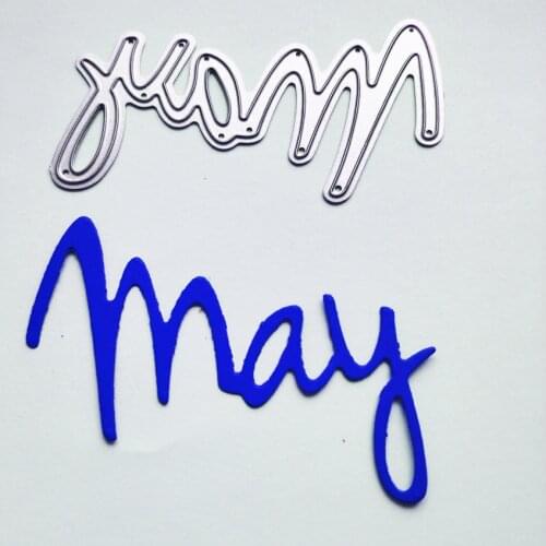 Metal may paper die cutting dies for Scrapbooking/DIY Easter wedding Halloween Easter card