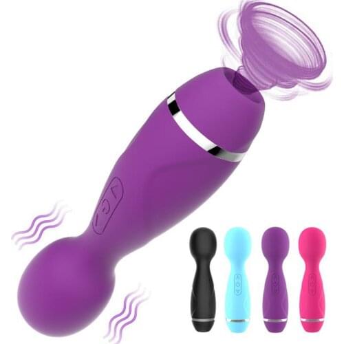 10 Frequency Mini Wand Vibrator Female Masturbator AV Vibrator Clitoris Stimulator Sex Toys G-spot Massager for Women