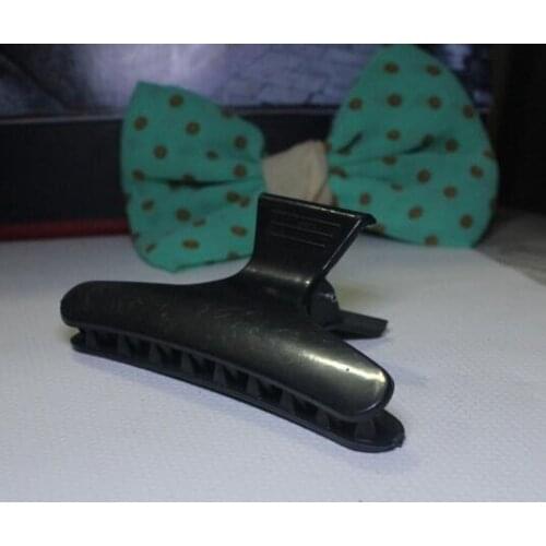 Fashion Hot Salon Hairdressing Hairdressers Black Hair Clamps Clips Claw Section Butterfly Styling Tools