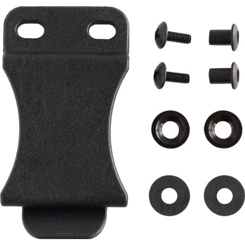 QingGear Kydex Holster Quick Clip With Mounting Hardware 1.5" Belt Clip Loop For Sheath Holster Fits IWB Applications