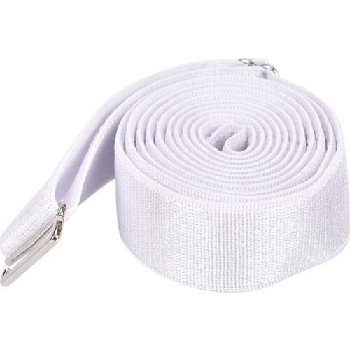 Adjustable Men Women Shirt Stay Anti-wrinkle Elastic Webbing Fixing Belt Strap