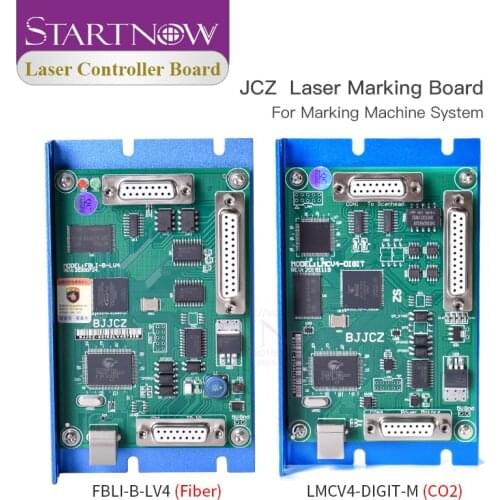 Startnow Laser Marking Machine Controller Card JCZ Control Board Ezcard System LMCV4-DIGIT-M FBLI-B-LV4 Fiber CO2 UV DIGIT Card