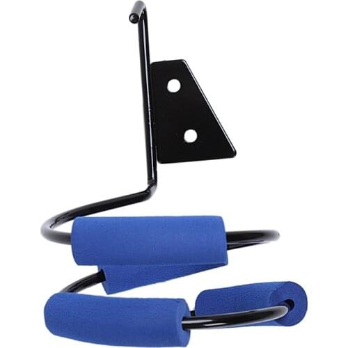 Generic Spiral Hair Dryer Stand Holder Iron Blower Wall Mount Bracket Organizer