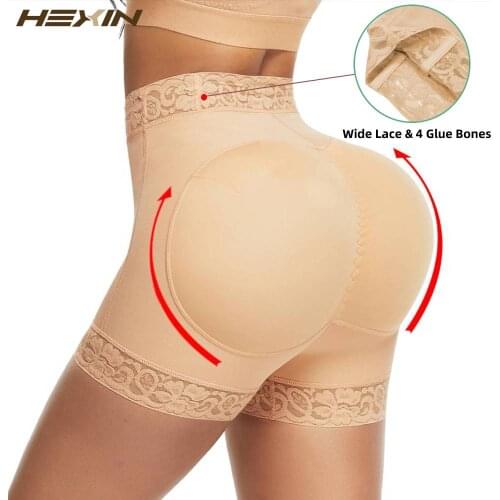 Women Butt Lifter Padded Shapewear Briefs Hip Enhancer Tummy Control Panties Body Shaper Slimming Underwear Booty Shorts