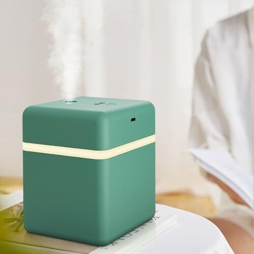 600ml USB Multifunctional Intelligent Air Humidifier Nano Technology Alcohol Disinfection Atomizer With Warm Light For Home